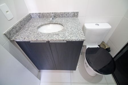 Studio para alugar com 27m², 1 quarto e sem vagaBanheiro da Suíte