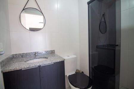 Studio para alugar com 27m², 1 quarto e sem vagaBanheiro da Suíte