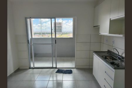 Cozinha de apartamento para alugar com 2 quartos, 47m² em Jardim Inconfidencia, Uberlândia