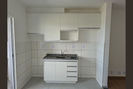 Cozinha de apartamento para alugar com 2 quartos, 47m² em Jardim Inconfidencia, Uberlândia