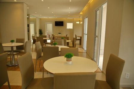 Apartamento para alugar com 42m², 2 quartos e 1 vagaÁrea comum - Salão de festas