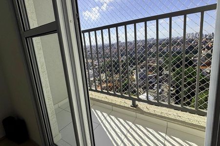 Varanda da Sala  de apartamento para alugar com 2 quartos, 42m² em Bairro dos Casa, São Bernardo do Campo