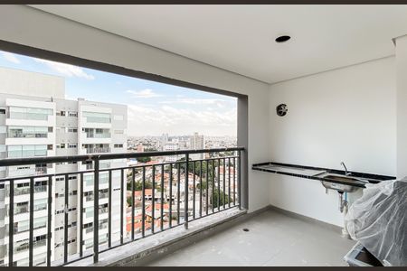 Varanda  de apartamento à venda com 2 quartos, 49m² em Vila Guilhermina, São Paulo