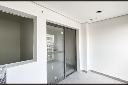 Varanda  de apartamento à venda com 2 quartos, 49m² em Vila Guilhermina, São Paulo