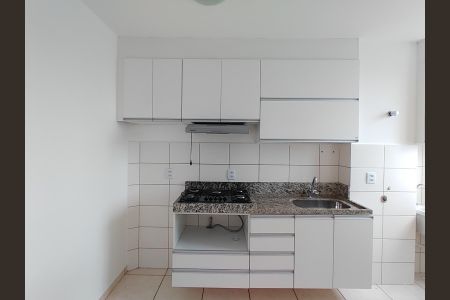 Cozinha de apartamento para alugar com 2 quartos, 50m² em Presidente Roosevelt, Uberlândia