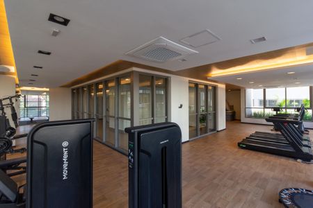 Apartamento à venda com 40m², 1 quarto e 1 vaga Apartamento à venda com 40m², 1 quarto e 1 vagaÁrea comum - Academia