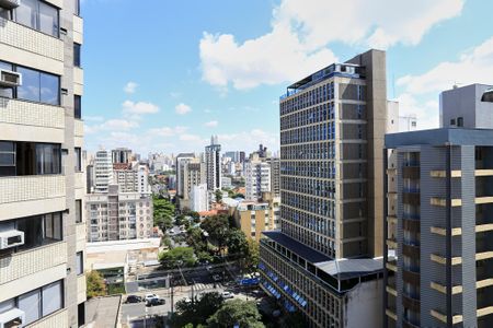 Vista do Quarto de apartamento à venda com 1 quarto, 45m² em Santa Efigênia, Belo Horizonte