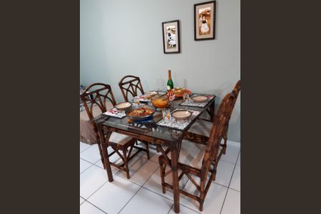 Sala de Jantar de apartamento para alugar com 1 quarto, 65m² em Maracanã, Praia Grande