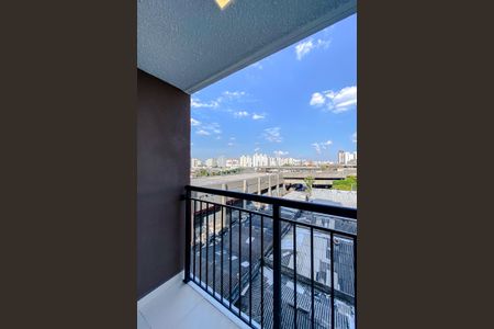 Varanda da Sala de apartamento para alugar com 1 quarto, 30m² em Brás, São Paulo