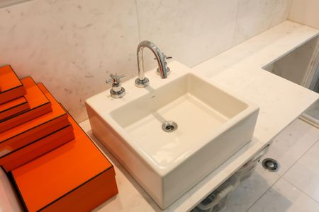 Apartamento à venda com 407m², 4 quartos e 5 vagasBanheiro da Suíte 3