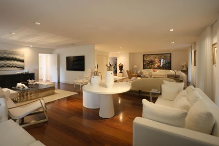 Sala  de apartamento à venda com 4 quartos, 407m² em Jardim Guedala, São Paulo