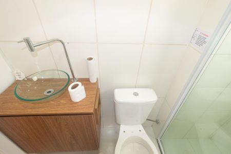 Apartamento para alugar com 42m², 2 quartos e sem vagaBanheiro