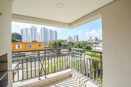 Varanda gourmet de apartamento à venda com 2 quartos, 58m² em Vila Goncalves, São Bernardo do Campo