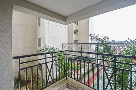 Varanda da Sala de apartamento à venda com 2 quartos, 58m² em Vila Goncalves, São Bernardo do Campo