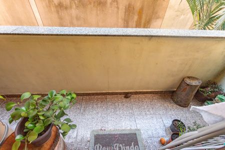 Varanda da sala  de apartamento à venda com 2 quartos, 74m² em Conceição, Diadema