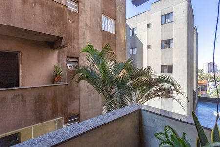 Varanda da sala  de apartamento à venda com 2 quartos, 74m² em Conceição, Diadema