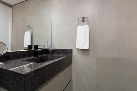 Apartamento à venda com 110m², 2 quartos e 2 vagasBanheiro da Suíte 1