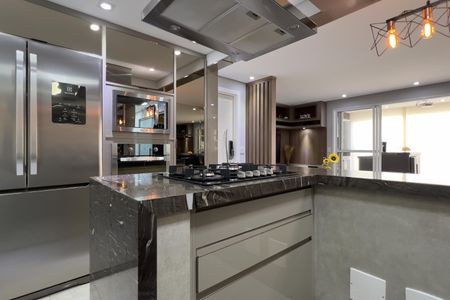 Apartamento à venda com 110m², 2 quartos e 2 vagasCozinha e Área de Serviço