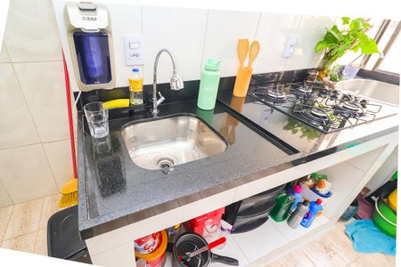 Apartamento à venda com 58m², 2 quartos e 1 vagaCozinha e Área de Serviço
