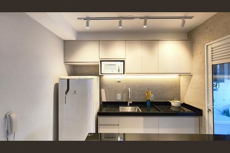 Cozinha de apartamento à venda com 2 quartos, 45m² em Liberdade, São Paulo