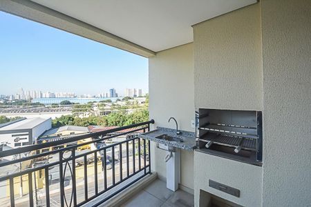 Varanda gourmet de apartamento à venda com 3 quartos, 70m² em Rudge Ramos, São Bernardo do Campo