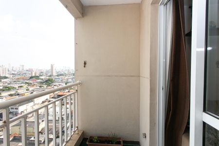 Varanda da Sala de apartamento à venda com 2 quartos, 52m² em Vila Aricanduva, São Paulo
