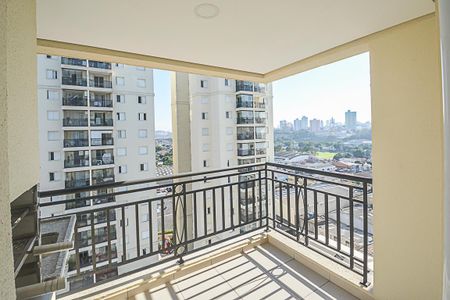 Varanda gourmet de apartamento à venda com 3 quartos, 70m² em Rudge Ramos, São Bernardo do Campo