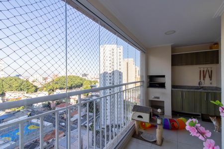 Varanda Gourmet de apartamento à venda com 4 quartos, 114m² em Jardim Dourado, Guarulhos