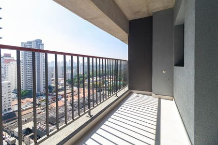 Sala - Varanda de apartamento para alugar com 2 quartos, 41m² em Santo Amaro, São Paulo