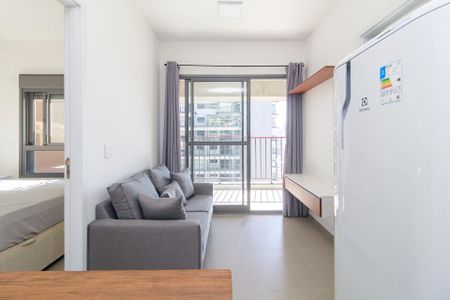 Sala de apartamento para alugar com 2 quartos, 41m² em Santo Amaro, São Paulo