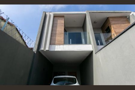Fachada de casa à venda com 3 quartos, 122m² em Jardim Sao Carlos (Zona Leste), São Paulo
