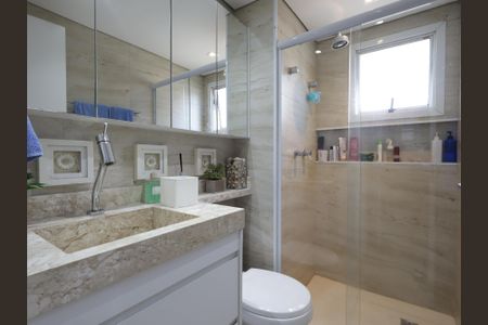 Apartamento à venda com 95m², 3 quartos e 2 vagasBanheiro da Suíte