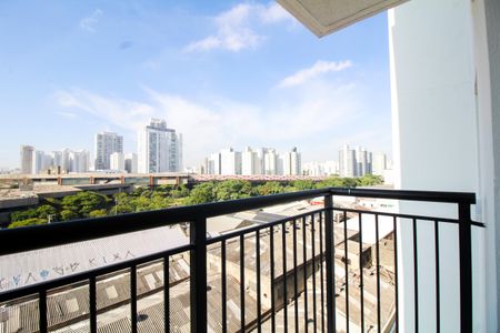 Studio para alugar com 27m², 1 quarto e sem vagaVaranda