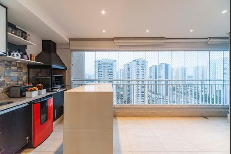 Varanda Gourmet de apartamento à venda com 3 quartos, 94m² em Centro, São Bernardo do Campo