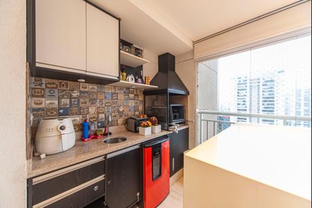 Varanda Gourmet de apartamento à venda com 3 quartos, 94m² em Centro, São Bernardo do Campo