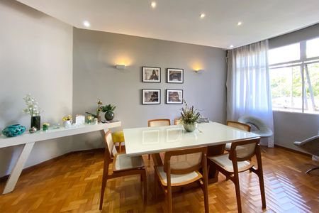 Sala de Jantar de apartamento à venda com 4 quartos, 147m² em Funcionários, Belo Horizonte