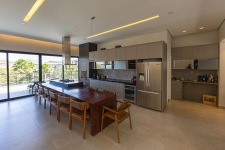 Sala de Jantar de casa de condomínio à venda com 4 quartos, 526m² em Alphaville - Lagoa dos Ingleses, Nova Lima