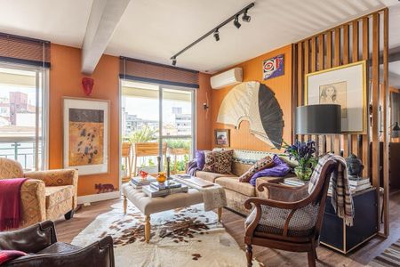 Sala de apartamento à venda com 3 quartos, 112m² em Vila Buarque, São Paulo