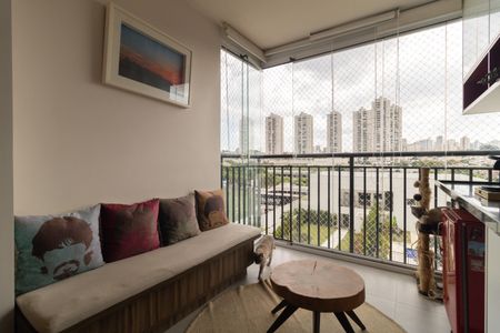 Apartamento à venda com 74m², 2 quartos e 1 vagaVaranda da Sala