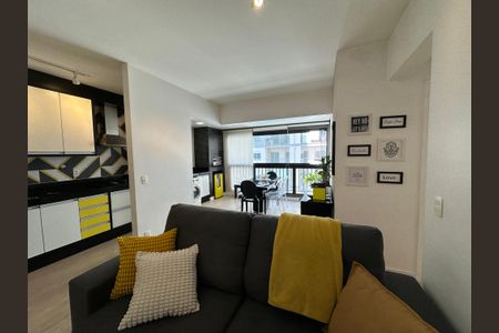 Sala de apartamento para alugar com 2 quartos, 65m² em Green Valley, Barueri