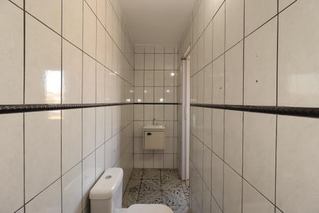 Casa para alugar com 120m², 1 quarto e sem vagaBanheiro da suíte
