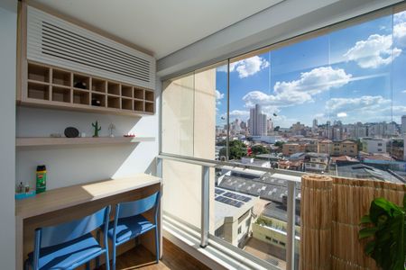 VARANDA de apartamento à venda com 2 quartos, 66m² em Horto, Belo Horizonte