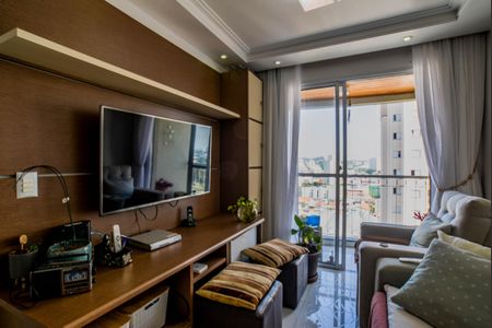 Sala de apartamento à venda com 3 quartos, 60m² em Parque Bandeirante, Santo André