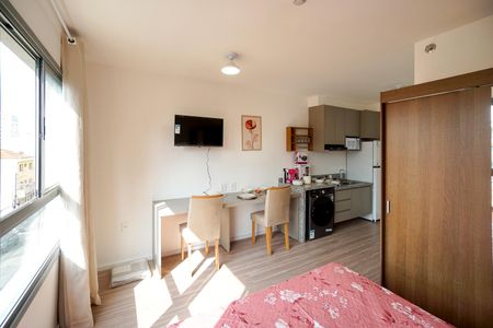 Studio para alugar com 25m², 1 quarto e sem vagaQuarto e cozinha