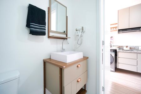 Studio para alugar com 25m², 1 quarto e sem vagaBanheiro 