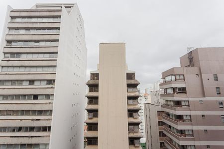 Vista da Sala de apartamento para alugar com 1 quarto, 55m² em Cerqueira César, São Paulo