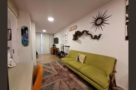 Sala de apartamento à venda com 1 quarto, 44m² em Lapa, Rio de Janeiro