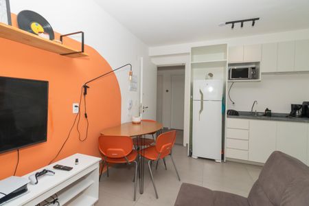 Apartamento para alugar com 25m², 1 quarto e sem vagaSala
