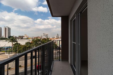 Varanda de apartamento para alugar com 2 quartos, 41m² em Bom Retiro, São Paulo