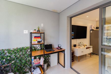 Studio à venda com 30m², 1 quarto e sem vagaVaranda